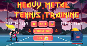 Heavy Metal Tennis Training: das wohl härteste Tennisspiel im AppStore