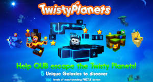 Puzzle-Plattformer „Twisty Planets“ von Crescent Moon Games erstmals kostenlos