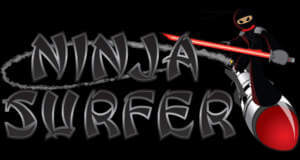 Ninja Surfer: mit einem Ninja auf einer Rakete durchs All