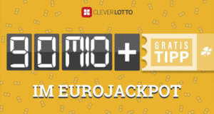 EuroJackpot: 90 Mio. Jackpot mit der Clever Lotto App knacken