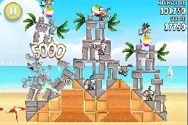 Sommer, Sonne, Strand: 30 neue Levels für „Angry Birds Rio“ (& HD)