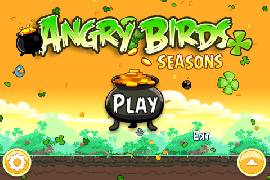 Neue Levels für Angry Birds Seasons: St. Patrick’s Day Update verfügbar
